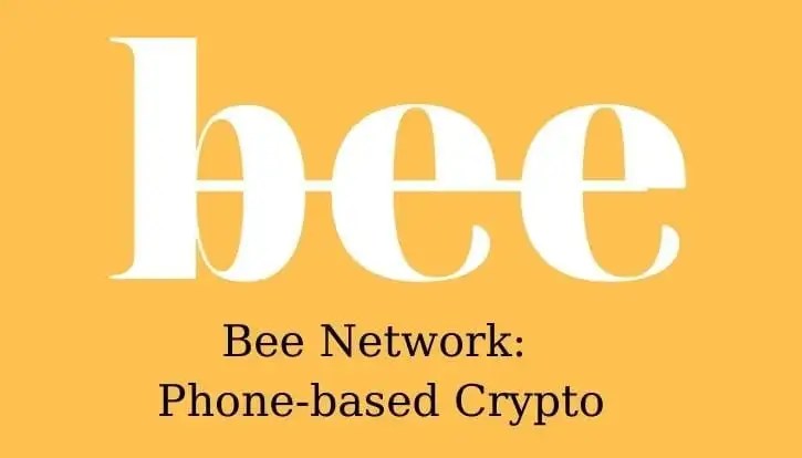 Bee is a crypto platform you earn on your phone, use my username pdxrex if referral link asks. 